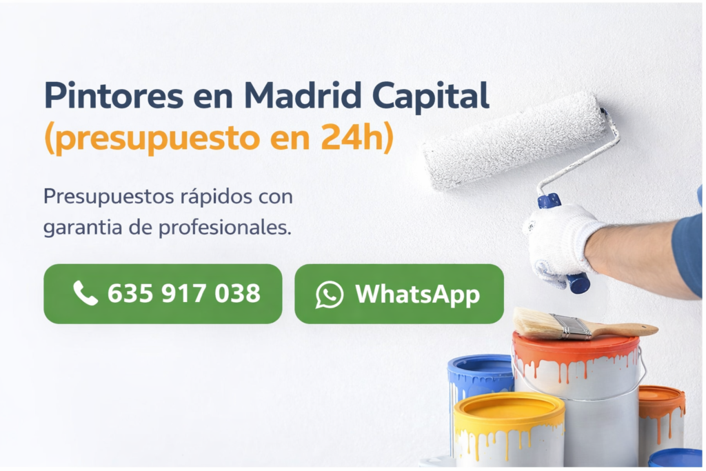 Pintores madrid presupuesto